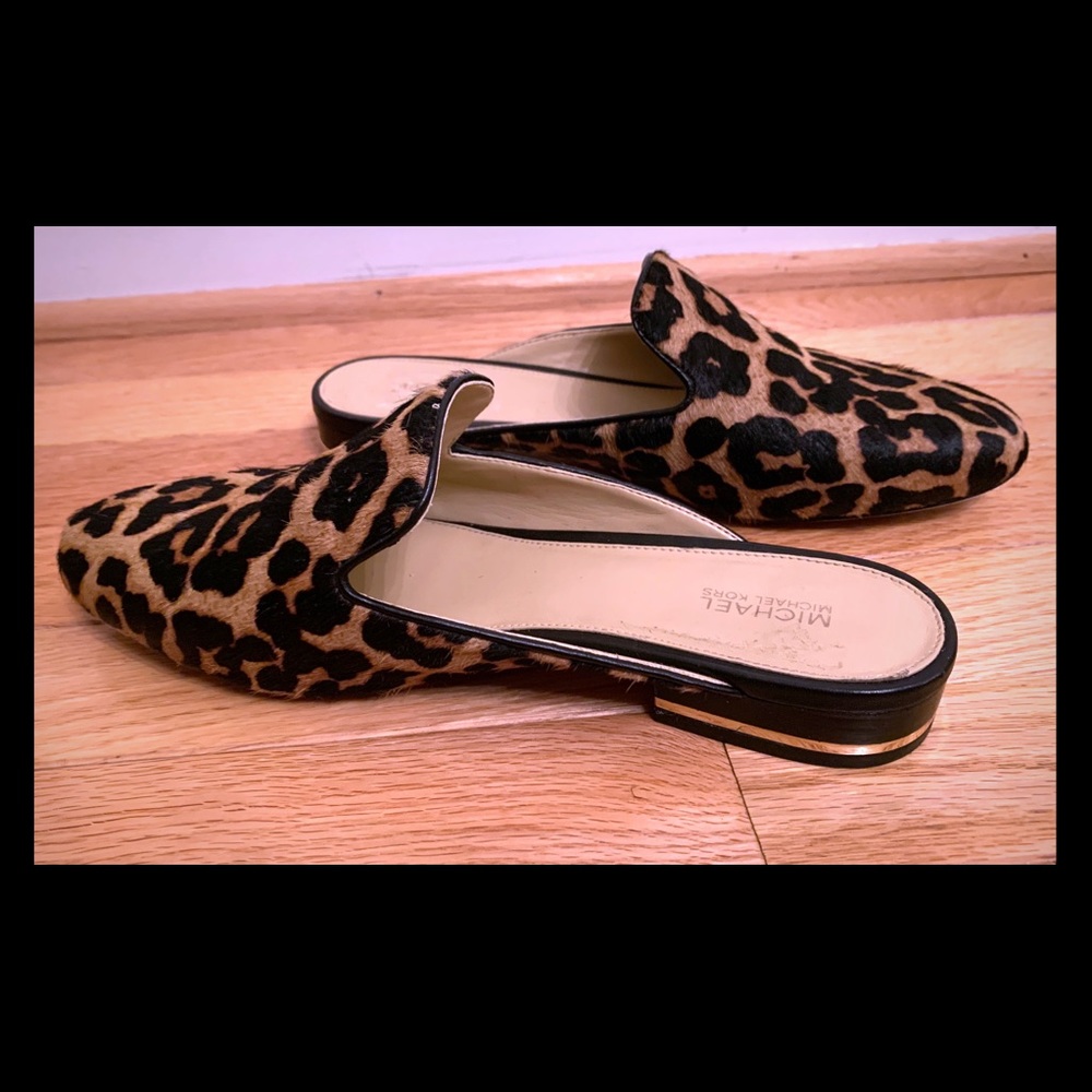 Michael Kors Natasha Calf Hair Mules 7.5M